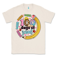 Natural happy 100 days of school Classic Tee - Artiststas