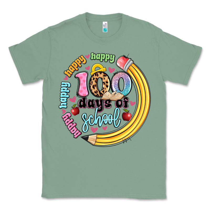 Happy 100 Days Of School Classic Tee by Artiststas | Teevron