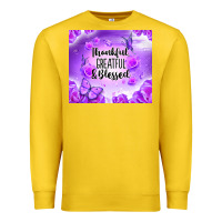 Lemon thankful greatful blessed Premium Sweatshirt - NancyCooperArtShop