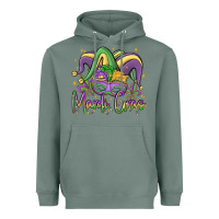 Sage mardi gras Heavyweight Hoodie - MaliasSmallBusiness