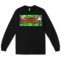 Black custom name freak ghosts license plate Long Sleeve Tee - BundleAndBundleShop