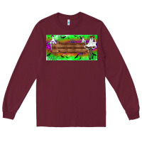 Burgundy custom name freak ghosts license plate Long Sleeve Tee - BundleAndBundleShop