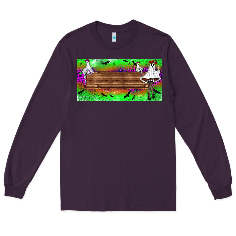 Custom Name Freak Ghosts License Plate Long Sleeve Tee by BundleAndBundleShop | Teevron
