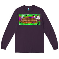 Plum custom name freak ghosts license plate Long Sleeve Tee - BundleAndBundleShop