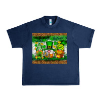 Navy St. Patrick's Day gnomies tumbler St. Patricks Day Urban Heavy Tee - Neo Western