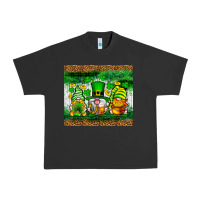 Pigment Black St. Patrick's Day gnomies tumbler St. Patricks Day Urban Heavy Tee - Neo Western