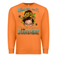 Carrot when you cant find the sunshine be the sunshine me Premium Sweatshirt - NancyCooperArtShop
