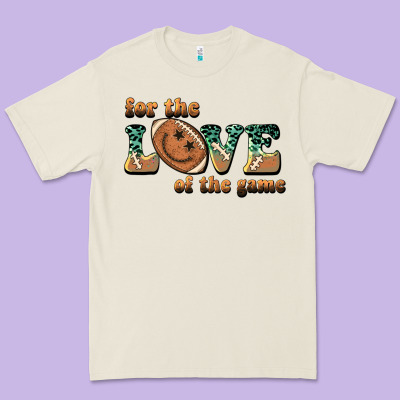 For The Love  Of The Game Premium Tee Designed By Barkaloodesign