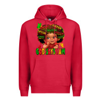 Cardinal god says i am juneteenth kid Premium Hoodie - LillyAllenDesigns