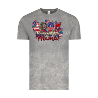 Cloud Rock Boom boom Mama 4th of july Vintage Tee - CowGirlArtShop