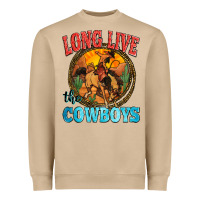 Mushroom long live the cowboys Heavyweight Sweatshirt - Zillion Design Studio