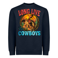 Navy long live the cowboys Heavyweight Sweatshirt - Zillion Design Studio