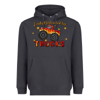 Smoke easily distracted by trucks Heavyweight Hoodie - MaliasSmallBusiness