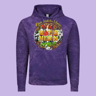 If You Drink Dont Drive Do The Watermelon Crawl Vintage Hoodie Designed By Texasbilliewilder