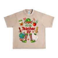 French Oak im the teacher elf Urban Heavy Tee - FaDigitalArtStudio