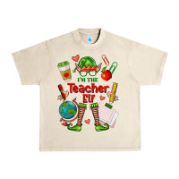 Sandshell im the teacher elf Urban Heavy Tee - FaDigitalArtStudio