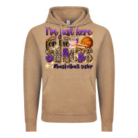 Vintage Coffee i'm just here for the snacks #basketball sister Vintage Hoodie - Zillion Design Studio