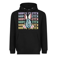 Black happy easter Heavyweight Hoodie - MaliasSmallBusiness