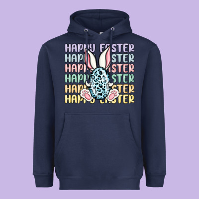 Happy Easter Heavyweight Hoodie Designed By Maliassmallbusiness