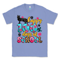 Colony Blue happy 100th days of school cat Classic Tee - Artiststas