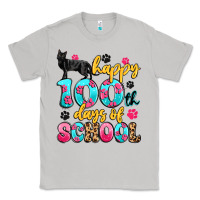 Moon Dust happy 100th days of school cat Classic Tee - Artiststas