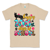 Mushroom happy 100th days of school cat Classic Tee - Artiststas