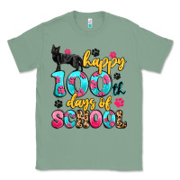 Sage happy 100th days of school cat Classic Tee - Artiststas