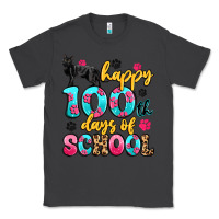 Smoke happy 100th days of school cat Classic Tee - Artiststas