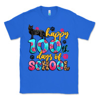True Royal happy 100th days of school cat Classic Tee - Artiststas