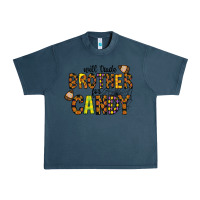 Midnight Navy Will Trade Brother For Candy Urban Heavy Tee - CowhideDigitalArt