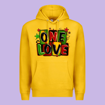 One Love Juneteenth Premium Hoodie Designed By Lillyallendesigns