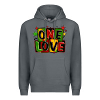 Rock one love juneteenth Premium Hoodie - LillyAllenDesigns
