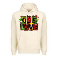 Sandshell one love juneteenth Premium Hoodie - LillyAllenDesigns
