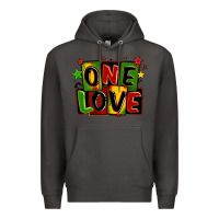 Smoke one love juneteenth Premium Hoodie - LillyAllenDesigns