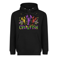 Black my favorite season is crawfish Heavyweight Hoodie - MaliasSmallBusiness
