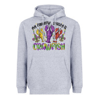Heather Grey my favorite season is crawfish Heavyweight Hoodie - MaliasSmallBusiness