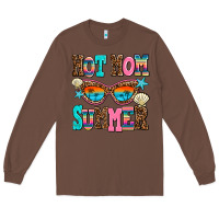 Chestnut hot mom summer Long Sleeve Tee - AdoDesignShop