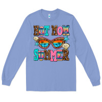 Colony Blue hot mom summer Long Sleeve Tee - AdoDesignShop