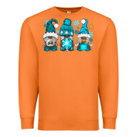 Carrot winter afro gnomies Premium Sweatshirt - NancyCooperArtShop