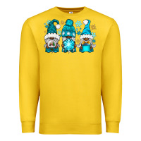 Lemon winter afro gnomies Premium Sweatshirt - NancyCooperArtShop