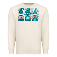 Sandshell winter afro gnomies Premium Sweatshirt - NancyCooperArtShop