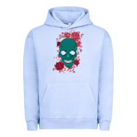 Pigment Grape Ice Skull with flowers Urban Hoodie - Bettercallsaul