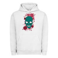 Skull With Flowers Urban Hoodie | Teevron
