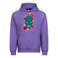 Tulip Skull with flowers Urban Hoodie - Bettercallsaul