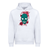 White Skull with flowers Urban Hoodie - Bettercallsaul