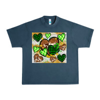 Midnight Navy St. Patrick's Day hearts tumbler Urban Heavy Tee - Neo Western