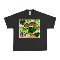 Pigment Black St. Patrick's Day hearts tumbler Urban Heavy Tee - Neo Western