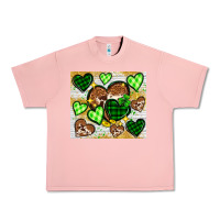 Salmon St. Patrick's Day hearts tumbler Urban Heavy Tee - Neo Western