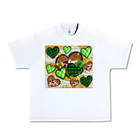 White St. Patrick's Day hearts tumbler Urban Heavy Tee - Neo Western