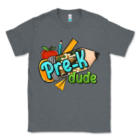Charcoal Heather pre k dude Classic Tee - RanaPortraitStore